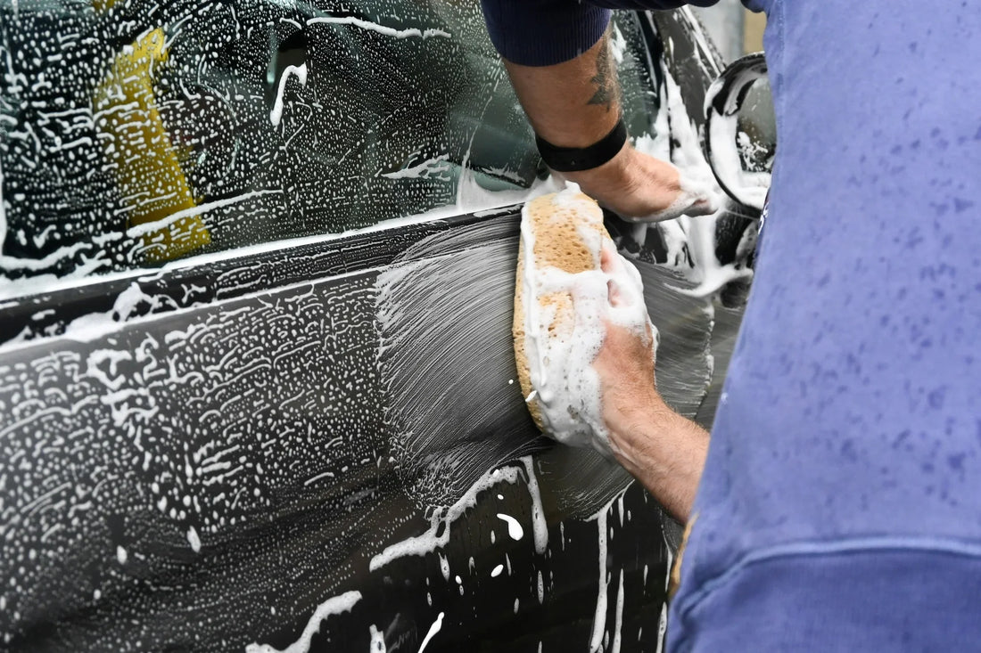 How to safely wash your car without damaging the paint