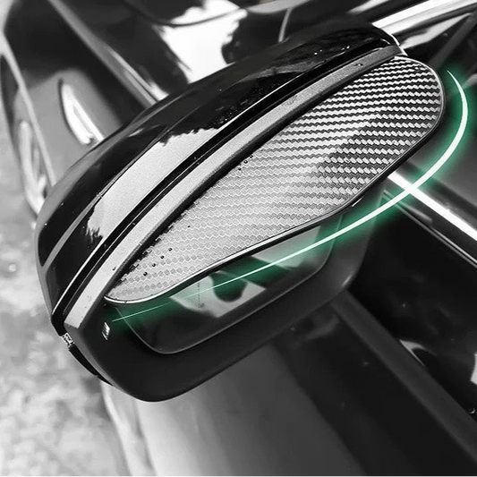 Rearview Mirror Rain Shields – Clear Vision in Rainy Weather (2-Pack)