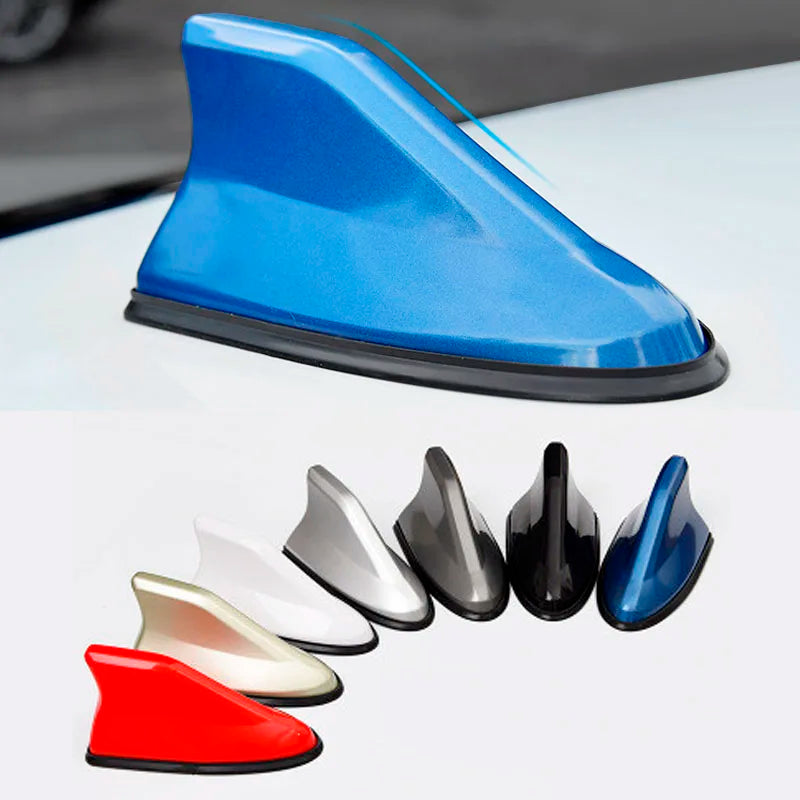 Shark Fin Antenna Topper – Sporty Carbon Fiber Look, Universal Fit