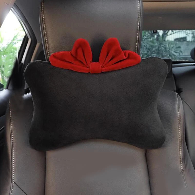 Cute Cartoon Red Car Accessories for Women