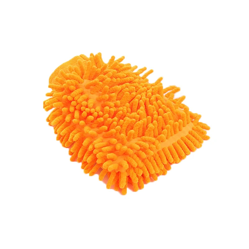Plush Chenille Wash Glove – Scratch-Free, Lint-Free Car Cleaning