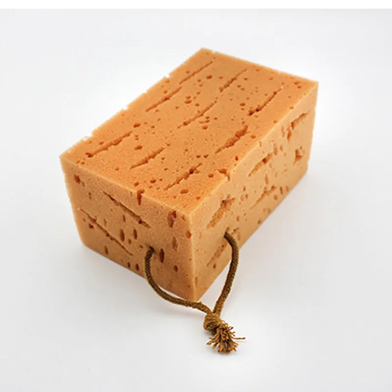 Super-Soft Coral Fleece Wash Sponge – Scratch-Resistant, Lint-Free Shine