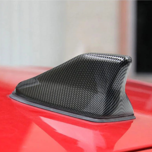 Shark Fin Antenna Topper – Sporty Carbon Fiber Look, Universal Fit