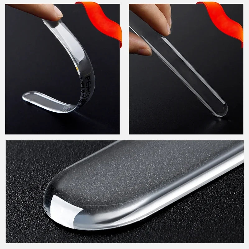 4/8/10 Pcs Transparent Car Door Edge Guards Anti-Collision Stickers