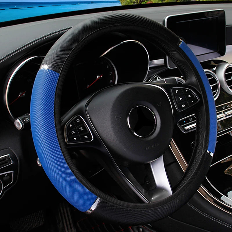 Car Steering Wheel Cover PU Leather