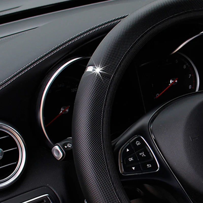 Car Steering Wheel Cover PU Leather