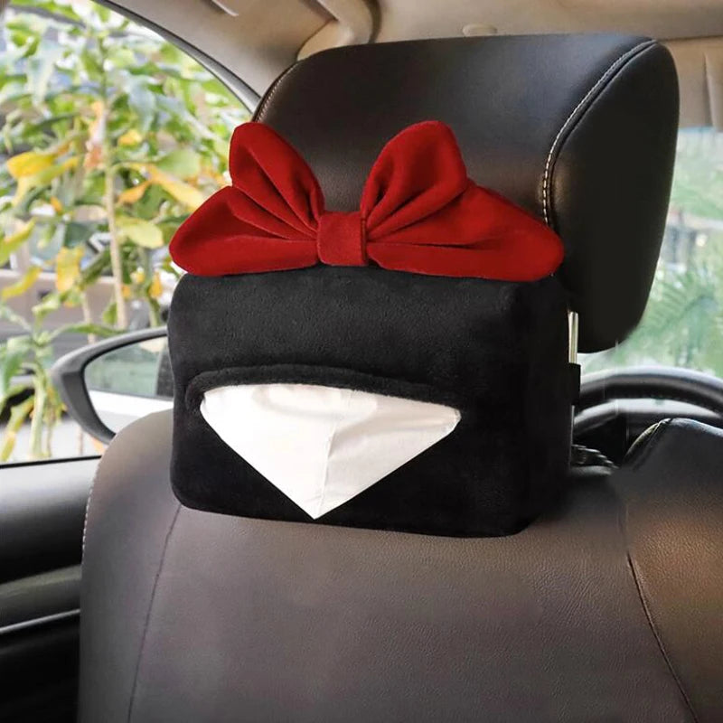 Cute Cartoon Red Car Accessories for Women