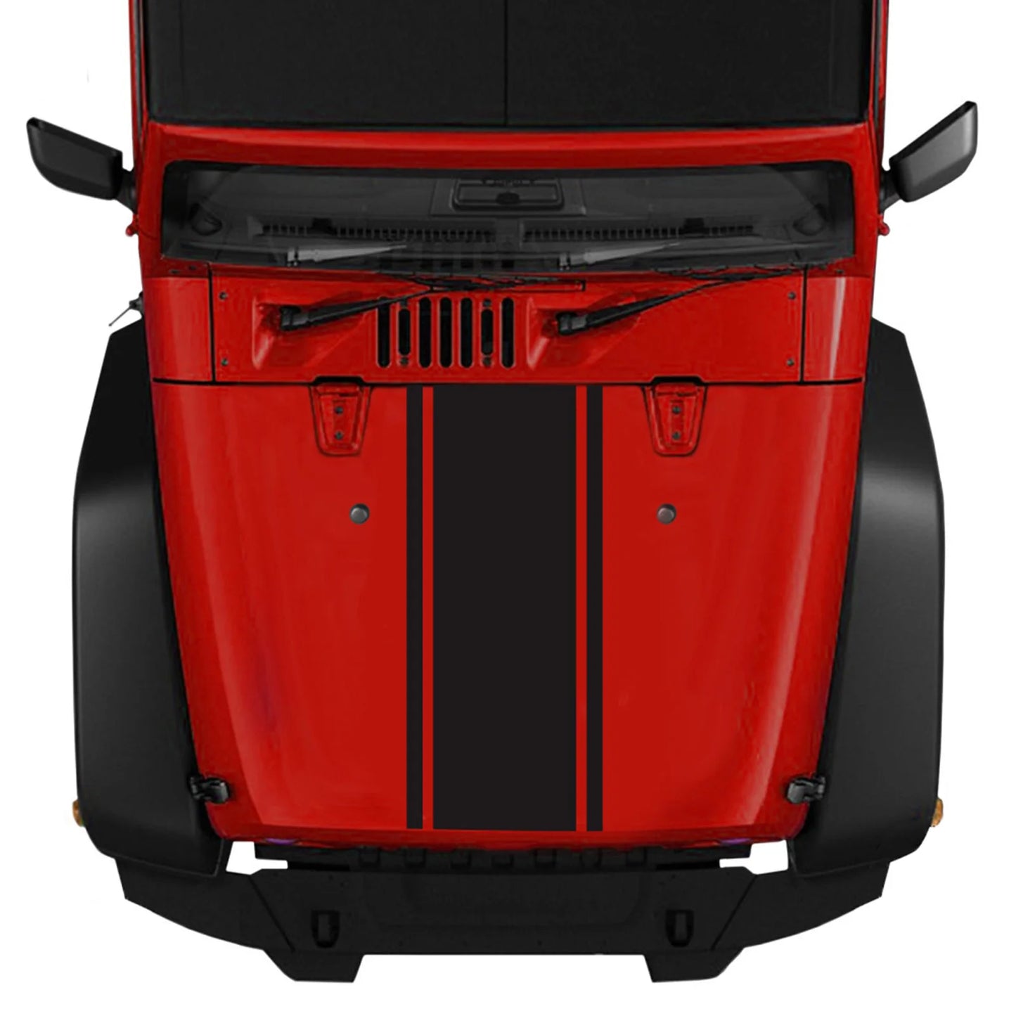 Car Hood Stripe Sticker