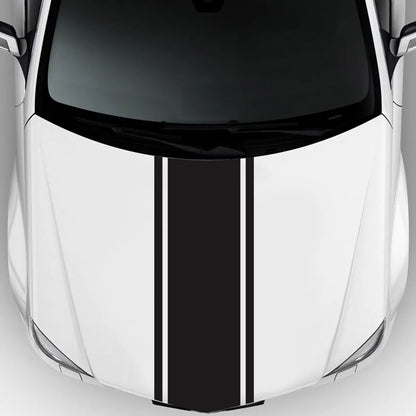 Car Hood Stripe Sticker