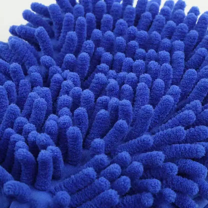 Plush Chenille Wash Glove – Scratch-Free, Lint-Free Car Cleaning